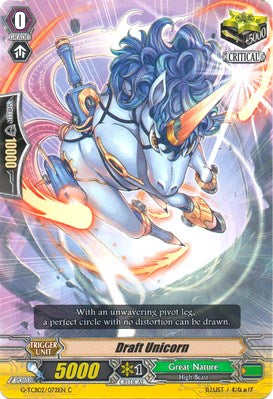 Draft Unicorn (G-TCB02/072EN) [The GENIUS STRATEGY] | Pegasus Games WI