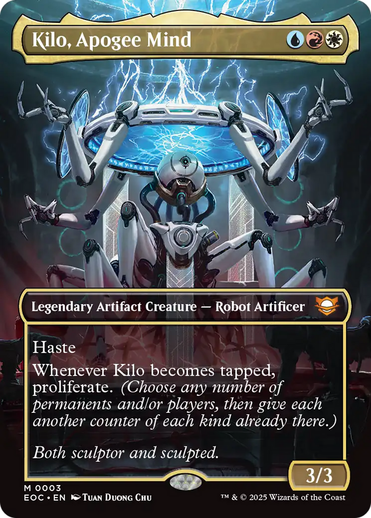 Kilo, Apogee Mind (Borderless) [Edge of Eternities Commander] | Pegasus Games WI