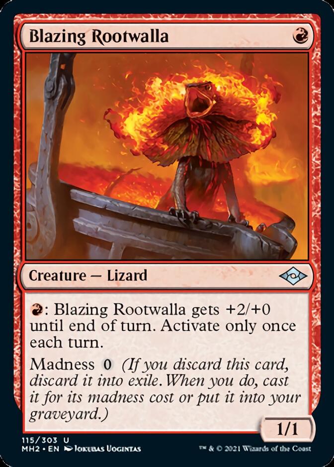 Blazing Rootwalla [Modern Horizons 2] | Pegasus Games WI