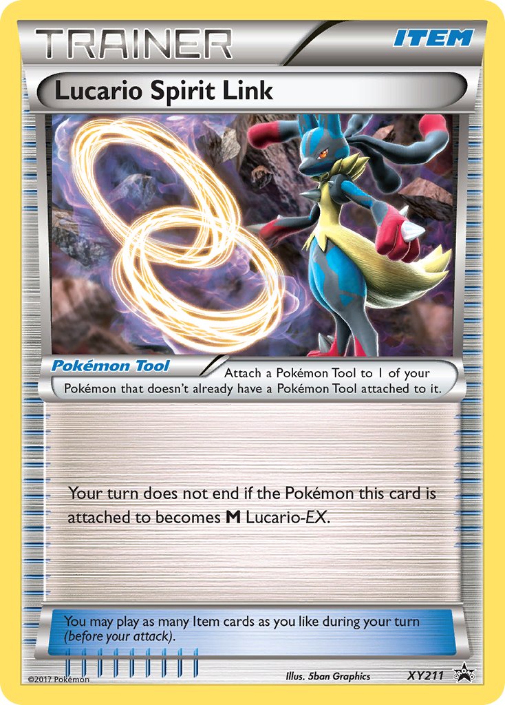 Lucario Spirit Link (XY211) [XY: Black Star Promos] | Pegasus Games WI