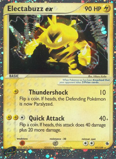 Electabuzz ex (97/109) [EX: Ruby & Sapphire] | Pegasus Games WI