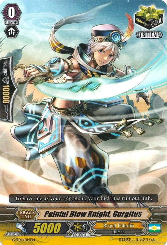 Painful Blow Knight, Gurgitus (G-TD11/014EN) [Divine Knight of Heavenly Decree] | Pegasus Games WI