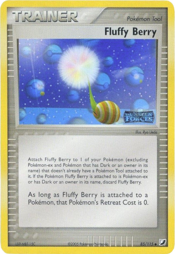 Fluffy Berry (85/115) (Stamped) [EX: Unseen Forces] | Pegasus Games WI