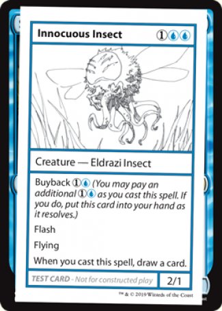 Innocuous Insect (2021 Edition) [Mystery Booster Playtest Cards] | Pegasus Games WI