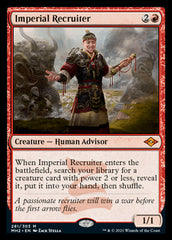 Imperial Recruiter (Foil Etched) [Modern Horizons 2] | Pegasus Games WI