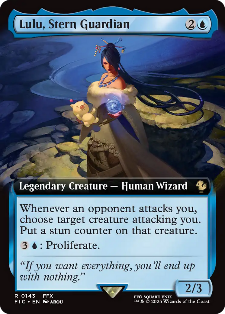 Lulu, Stern Guardian (Extended Art) [FINAL FANTASY Commander] | Pegasus Games WI
