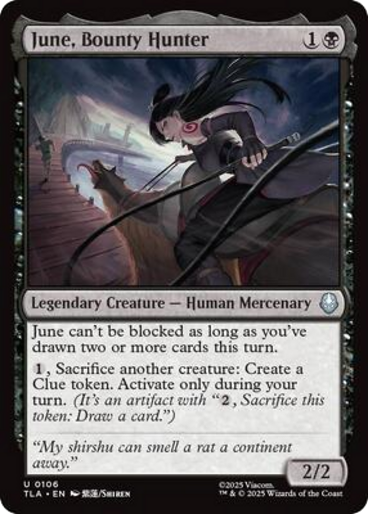 June, Bounty Hunter [Avatar: The Last Airbender] | Pegasus Games WI