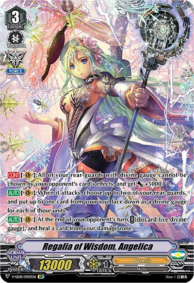 Regalia of Wisdom, Angelica (V-SS08/SP03EN) [Clan Selection Plus Vol.2] | Pegasus Games WI