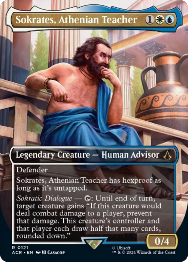 Sokrates, Athenian Teacher (Borderless) [Assassin's Creed] | Pegasus Games WI