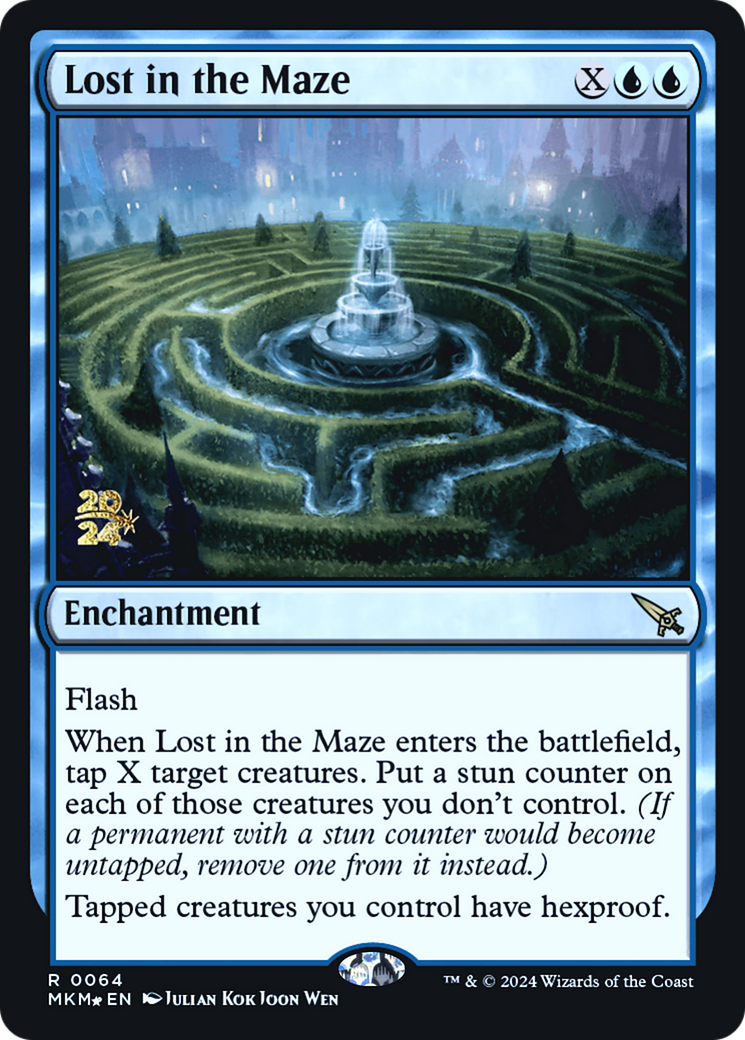 Lost in the Maze [Murders at Karlov Manor Prerelease Promos] | Pegasus Games WI