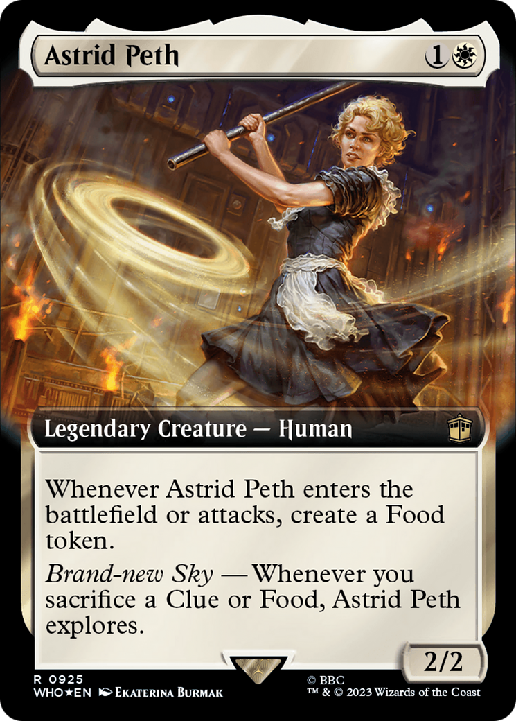 Astrid Peth (Extended Art) (Surge Foil) [Doctor Who] | Pegasus Games WI