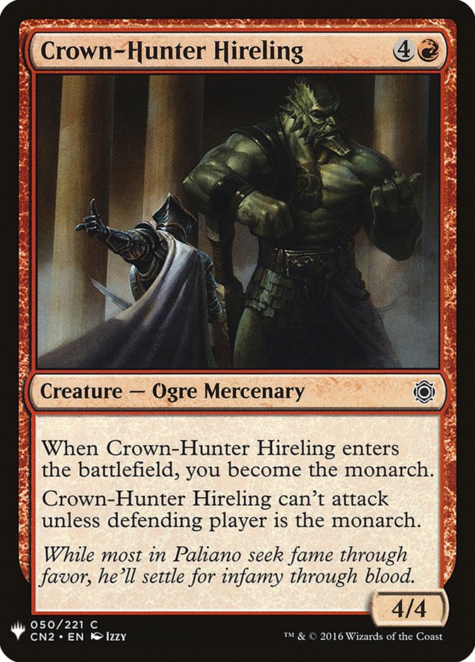 Crown-Hunter Hireling [Mystery Booster] | Pegasus Games WI