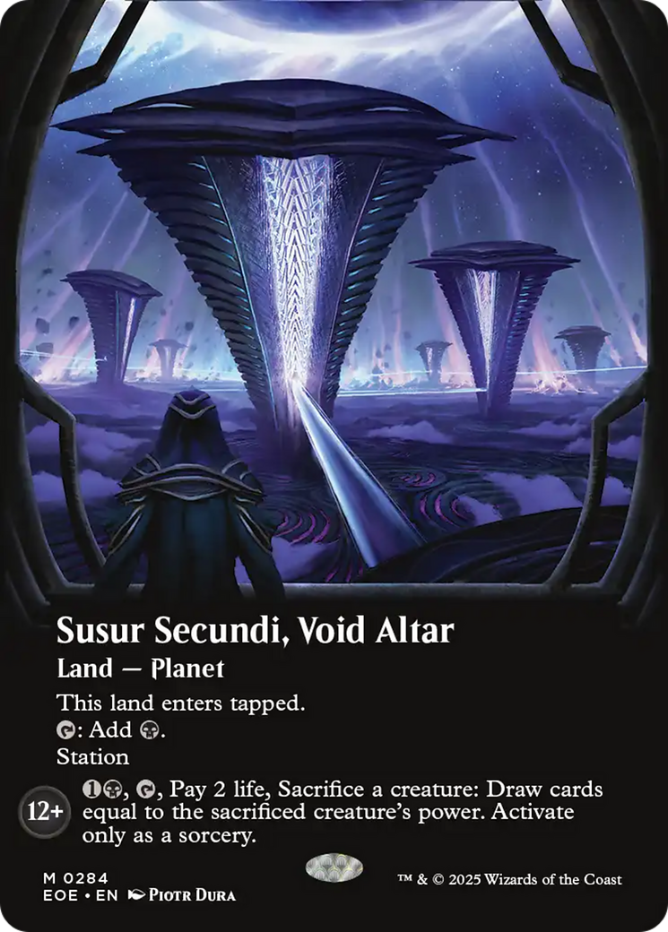 Susur Secundi, Void Altar (Borderless) [Edge of Eternities] | Pegasus Games WI