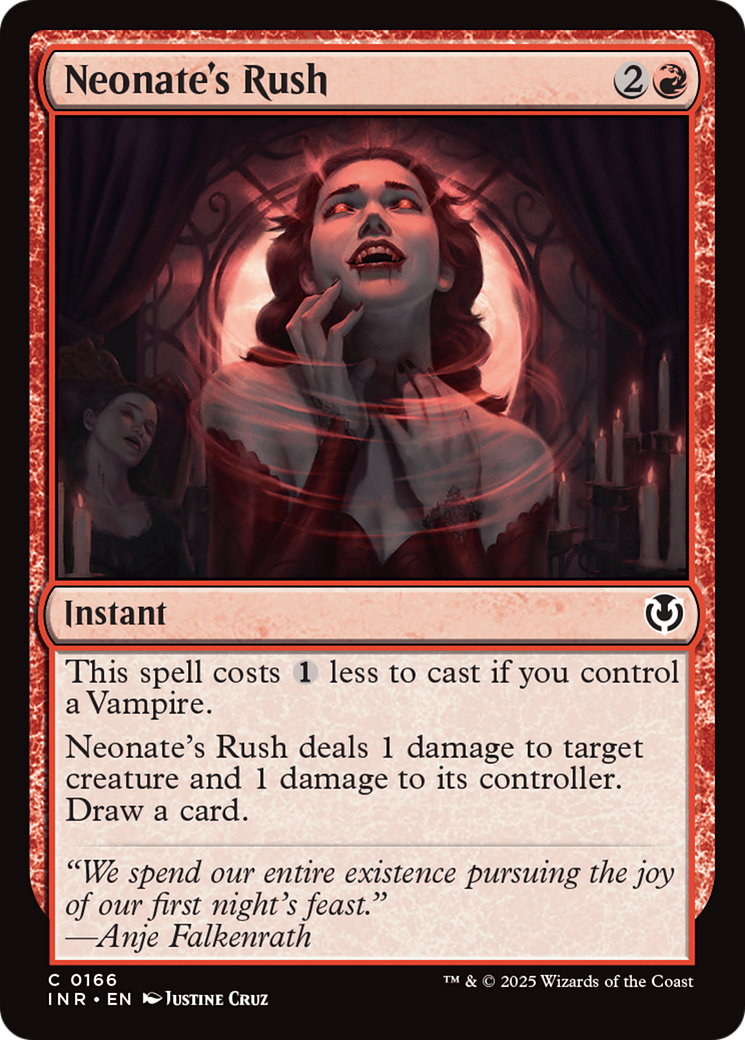 Neonate's Rush [Innistrad Remastered] | Pegasus Games WI