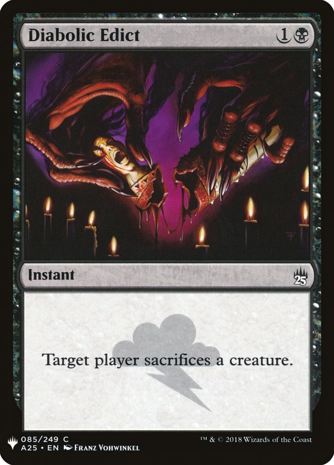 Diabolic Edict [Mystery Booster] | Pegasus Games WI