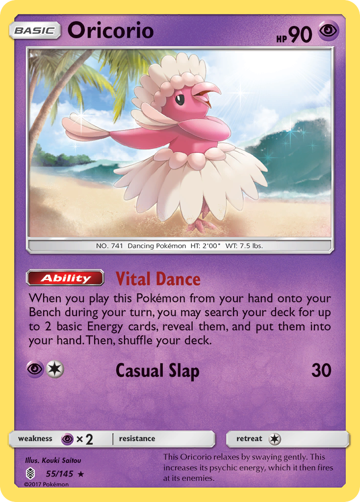 Oricorio (55/145) [Sun & Moon: Guardians Rising] | Pegasus Games WI