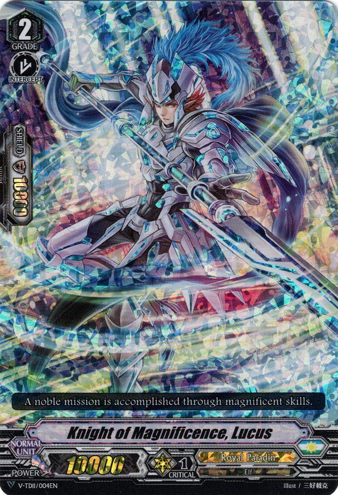 Knight of Magnificence, Lucus (Parallel Foil) (V-TD11/004EN) [Altmile] | Pegasus Games WI