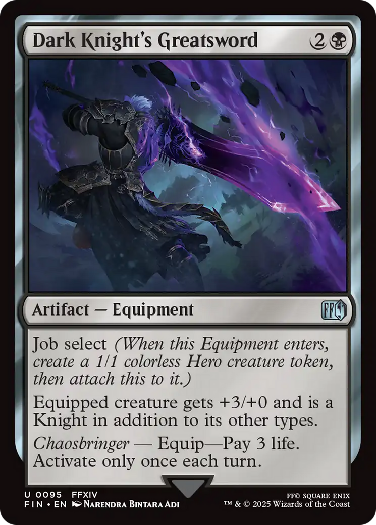 Dark Knight's Greatsword [FINAL FANTASY] | Pegasus Games WI