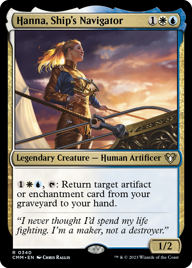 Hanna, Ship's Navigator [Commander Masters] | Pegasus Games WI