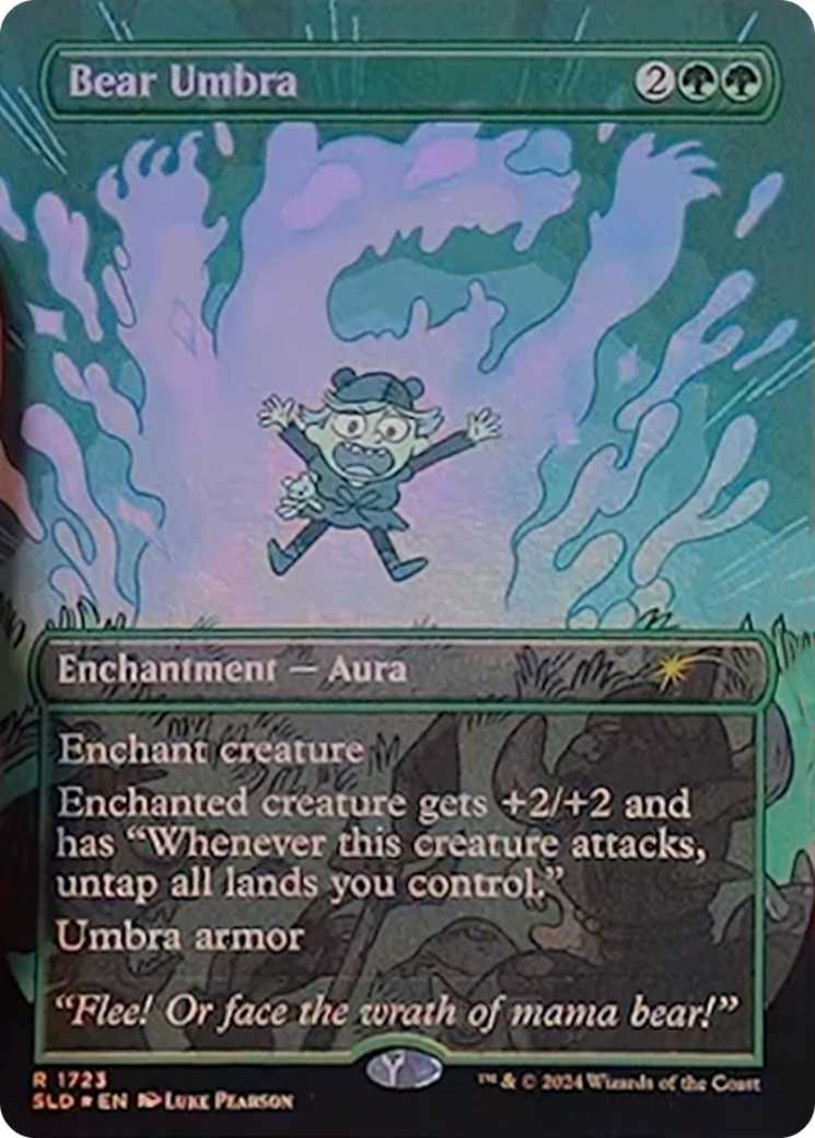 Bear Umbra (Rainbow Foil) [Secret Lair Drop Series] | Pegasus Games WI