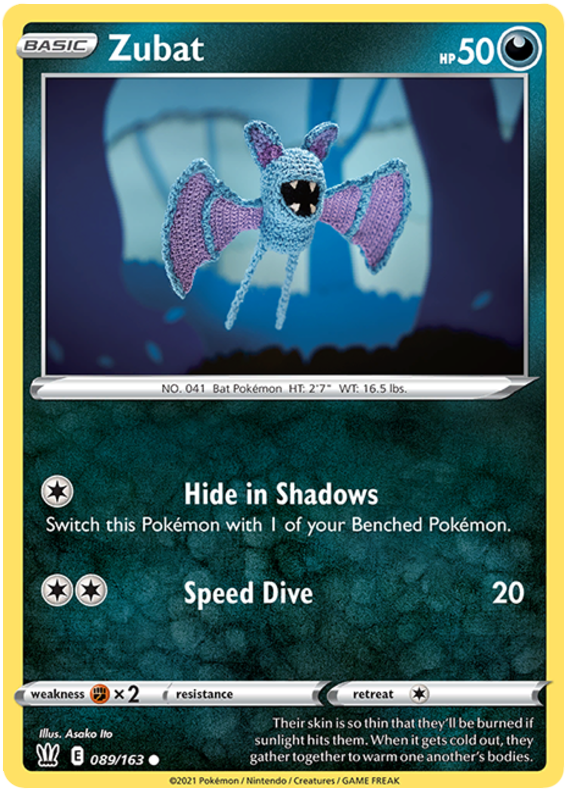 Zubat (089/163) [Sword & Shield: Battle Styles] | Pegasus Games WI