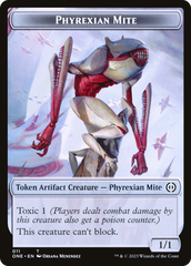 Phyrexian Mite (011) // Drone Double-Sided Token [Phyrexia: All Will Be One Tokens] | Pegasus Games WI