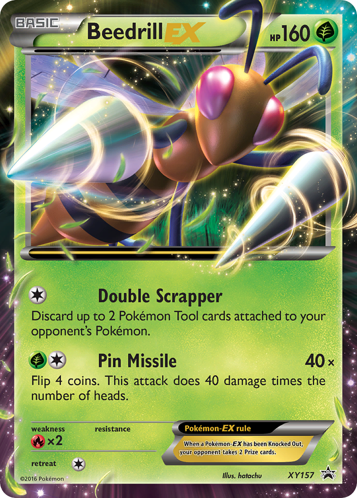 Beedrill EX (XY157) [XY: Black Star Promos] | Pegasus Games WI