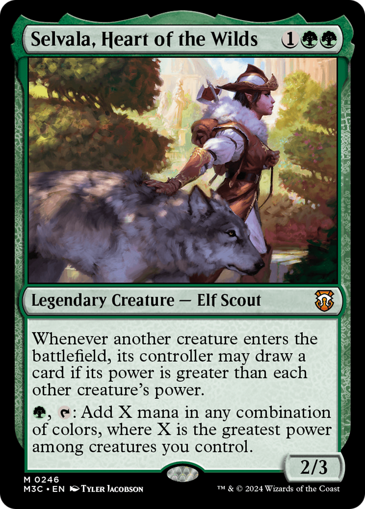 Selvala, Heart of the Wilds [Modern Horizons 3 Commander] | Pegasus Games WI