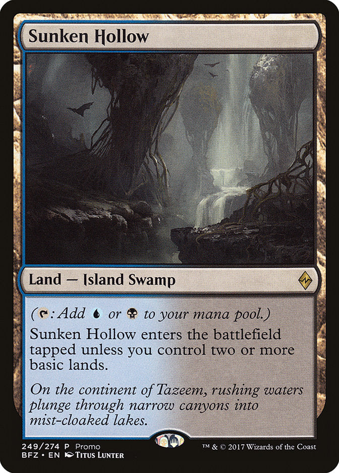 Sunken Hollow (Promo) [Standard Showdown Promos] | Pegasus Games WI