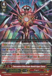 Transcendence Divine Dragon, Nouvelle Vague L'Express (RRR) (G-LD02/001EN) [G-Legend Deck Vol.2: The Overlord Blaze] | Pegasus Games WI