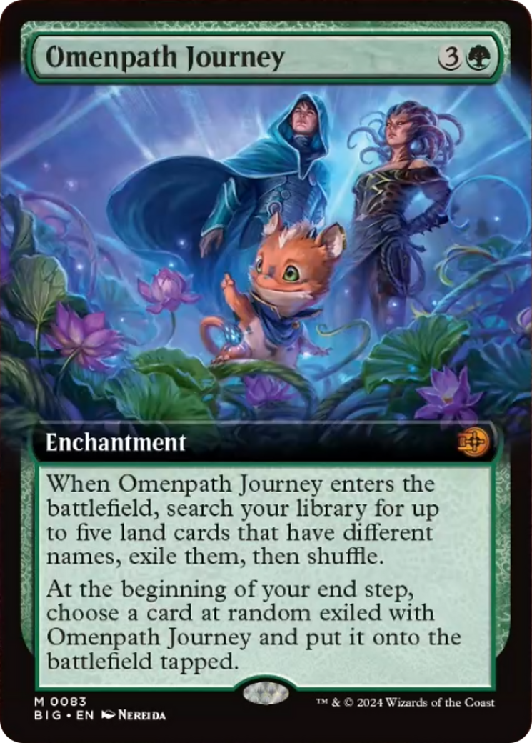 Omenpath Journey (Extended Art) [Outlaws of Thunder Junction: The Big Score] | Pegasus Games WI