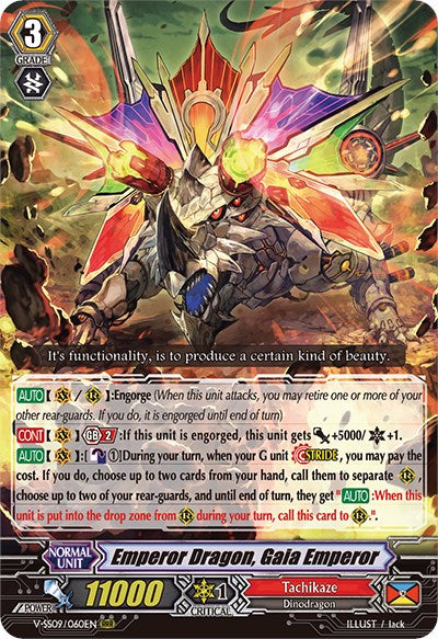 Emperor Dragon, Gaia Emperor (V-SS09/060EN) [Revival Selection] | Pegasus Games WI