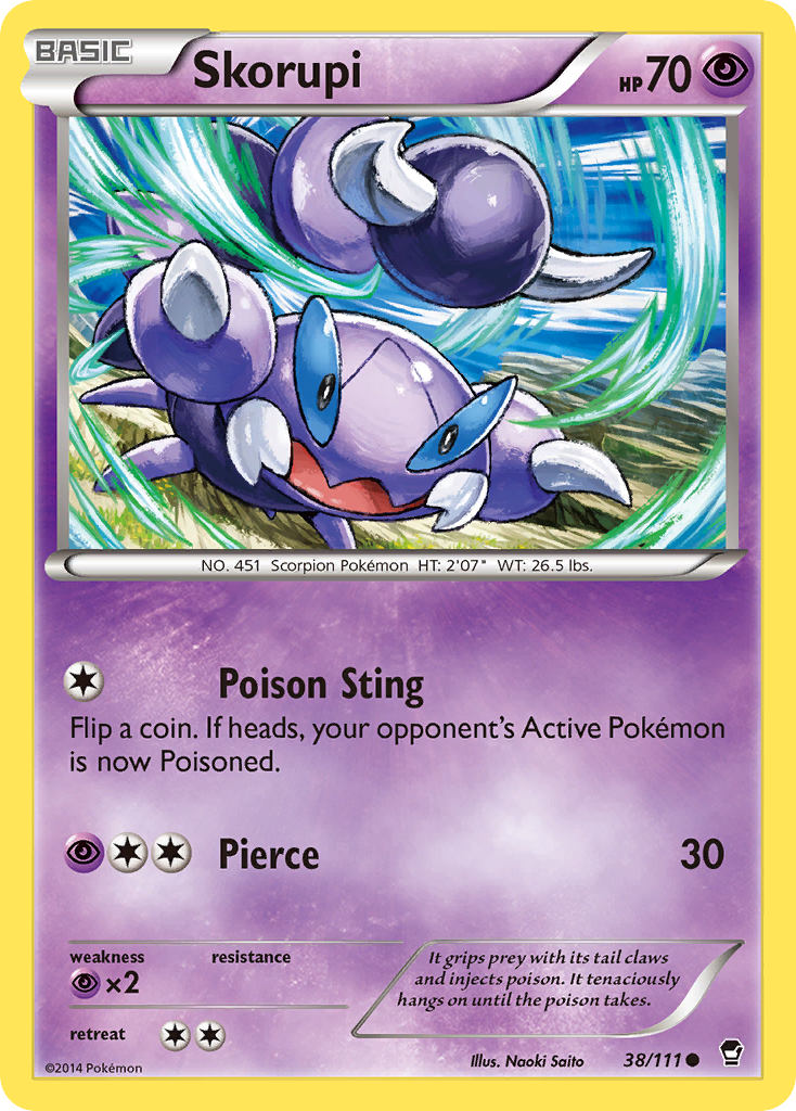 Skorupi (38/111) [XY: Furious Fists] | Pegasus Games WI