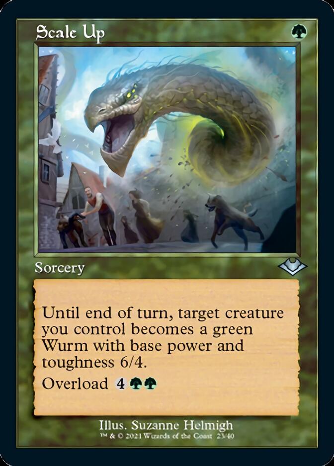 Scale Up (Retro Foil Etched) [Modern Horizons] | Pegasus Games WI