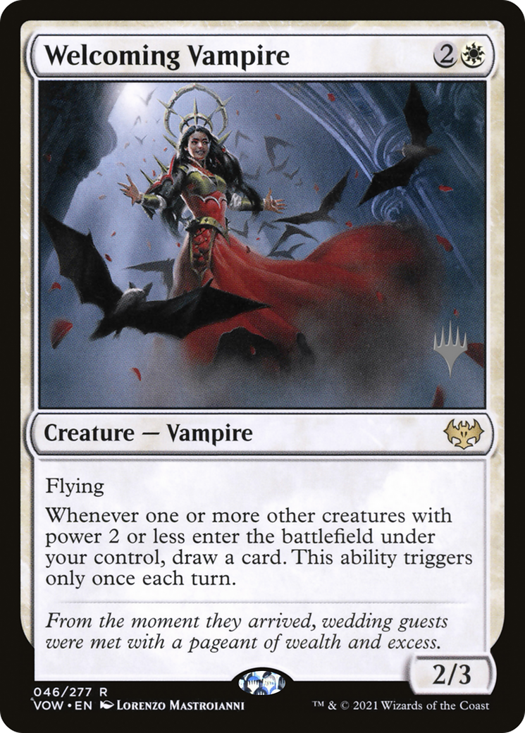 Welcoming Vampire (Promo Pack) [The Brothers' War Promos] | Pegasus Games WI