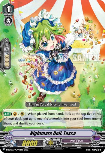 Nightmare Doll, Tosca (BCS2022/VGV01EN) [Bushiroad Event Cards] | Pegasus Games WI