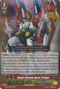 Super Cosmic Hero, X-tiger (G-EB01/002EN) [Cosmic Roar] | Pegasus Games WI