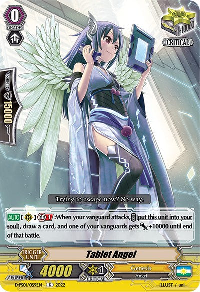 Tablet Angel (D-PS01/059EN) [P Clan Collection 2022] | Pegasus Games WI