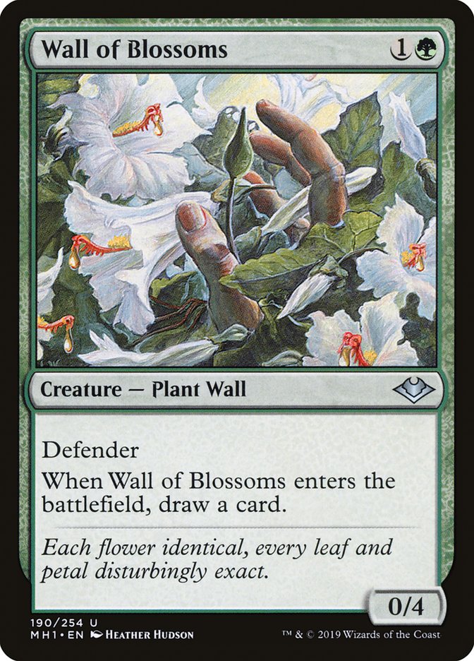 Wall of Blossoms [Modern Horizons] | Pegasus Games WI