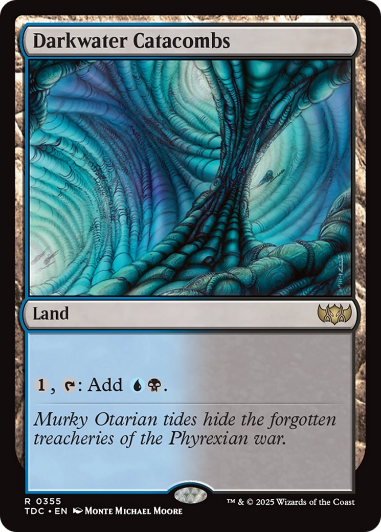 Darkwater Catacombs [Tarkir: Dragonstorm Commander] | Pegasus Games WI