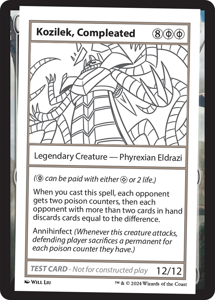 Kozilek, Completed [Mystery Booster 2 Playtest Cards] | Pegasus Games WI