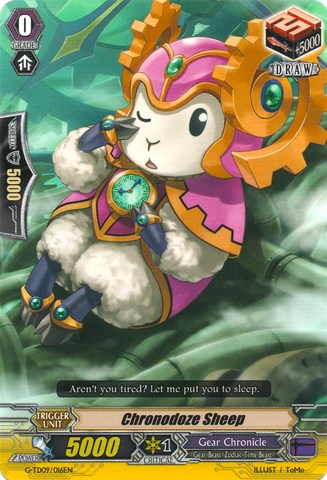 Chronodoze Sheep (G-TD09/016EN) [True Zodiac Time Beasts] | Pegasus Games WI
