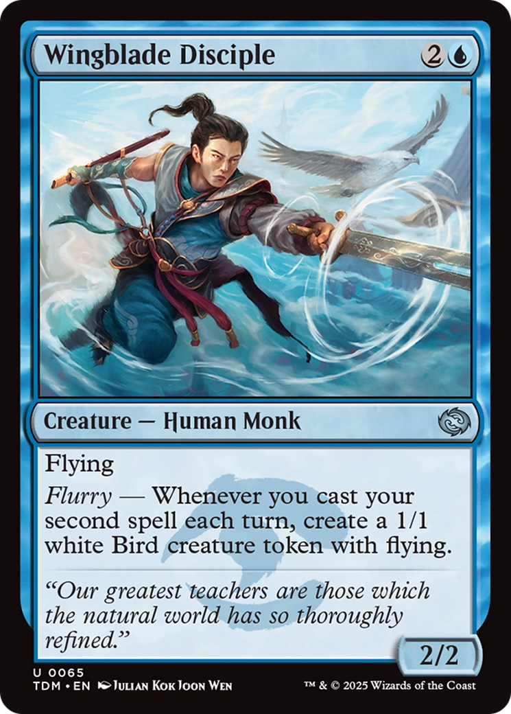 Wingblade Disciple [Tarkir: Dragonstorm] | Pegasus Games WI