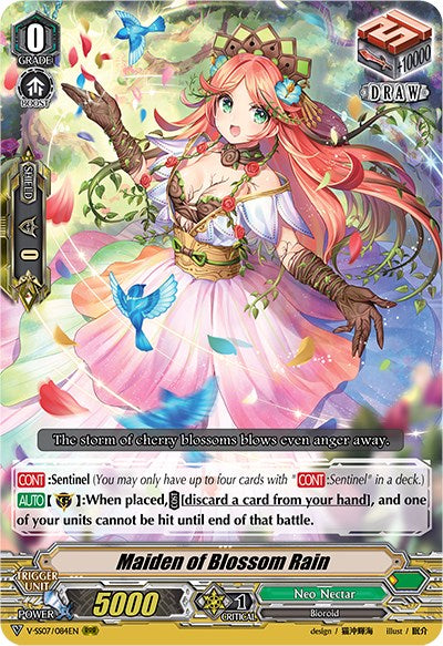 Maiden of Blossom Rain (V-SS07/084EN) [Clan Selection Plus Vol.1] | Pegasus Games WI