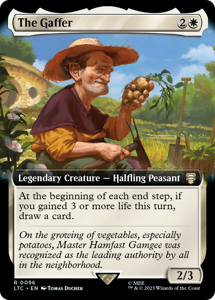 The Gaffer (Extended Art) [The Lord of the Rings: Tales of Middle-Earth Commander] | Pegasus Games WI