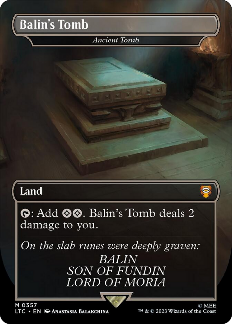 Balin's Tomb - Ancient Tomb [The Lord of the Rings: Tales of Middle-Earth Commander] | Pegasus Games WI