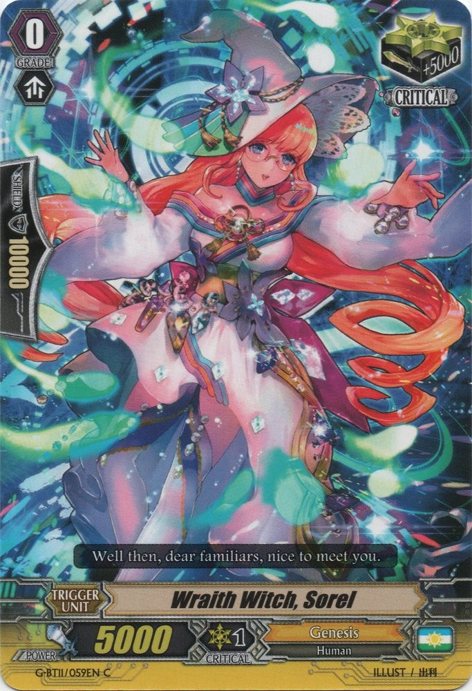 Wraith Witch, Sorel (G-BT11/059EN) [Demonic Advent] | Pegasus Games WI