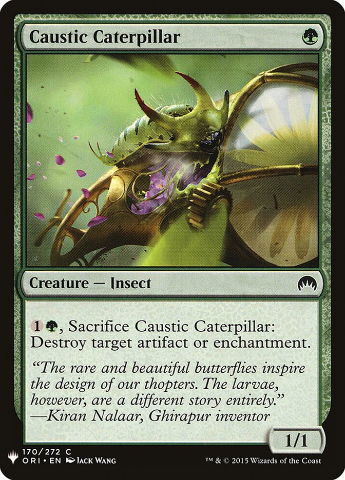 Caustic Caterpillar [Mystery Booster] | Pegasus Games WI