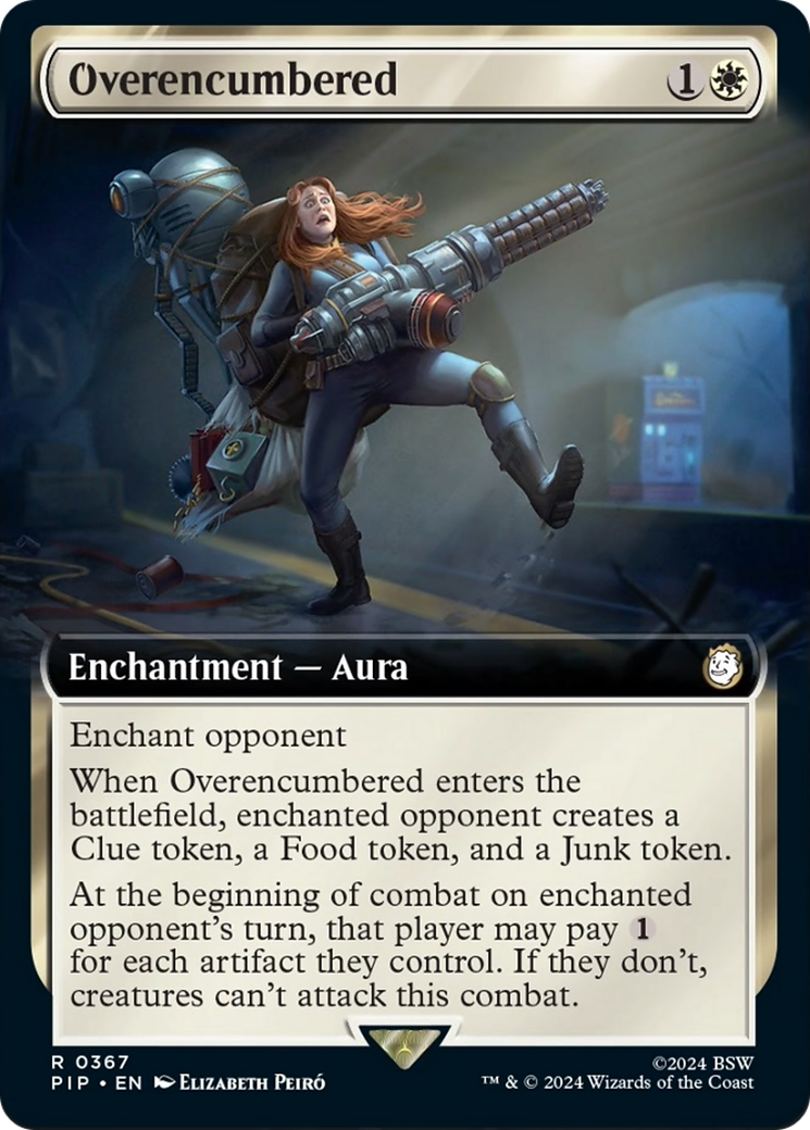 Overencumbered (Extended Art) [Fallout] | Pegasus Games WI