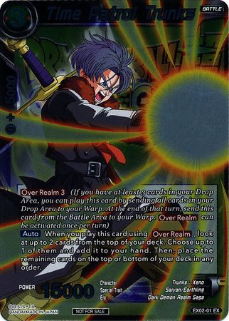 Time Patrol Trunks (Metallic Foil) (Event Pack 2018) (EX02-01) [Promotion Cards] | Pegasus Games WI